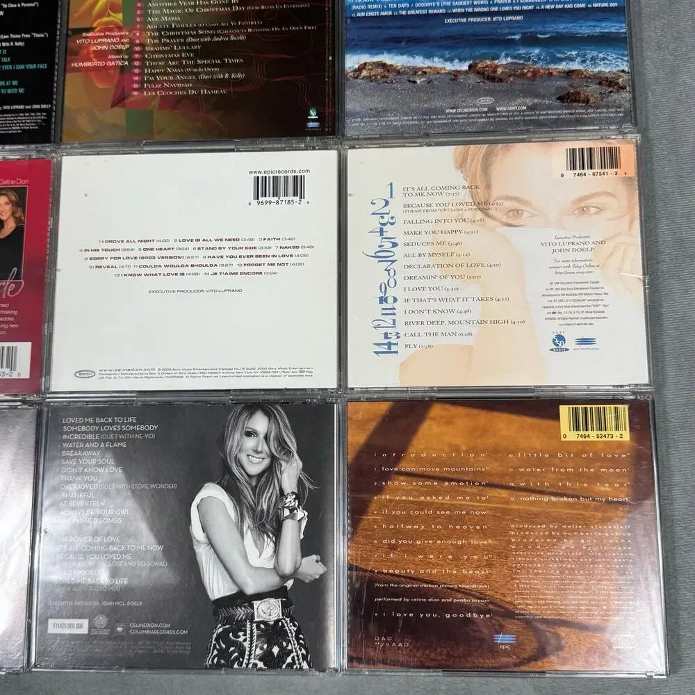 Celine Dion Lot of 10